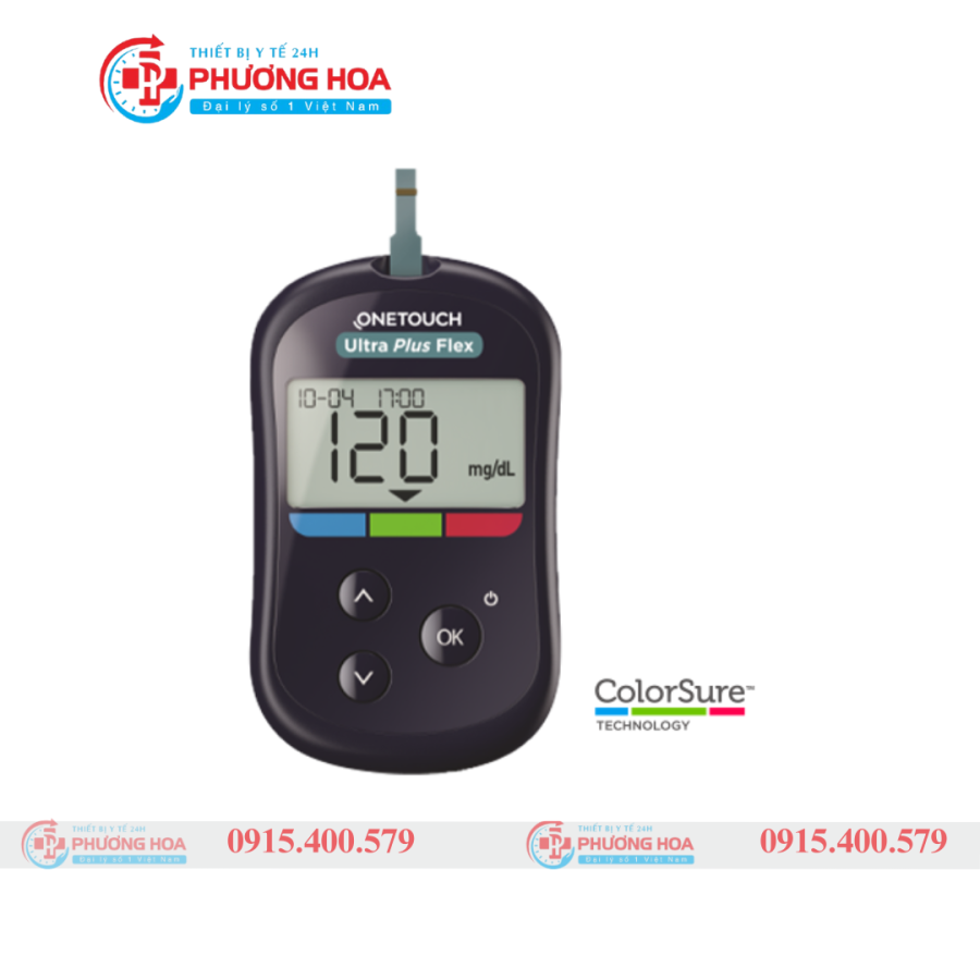 Bộ máy đo đường huyết OneTouch Ultra Plus Flex